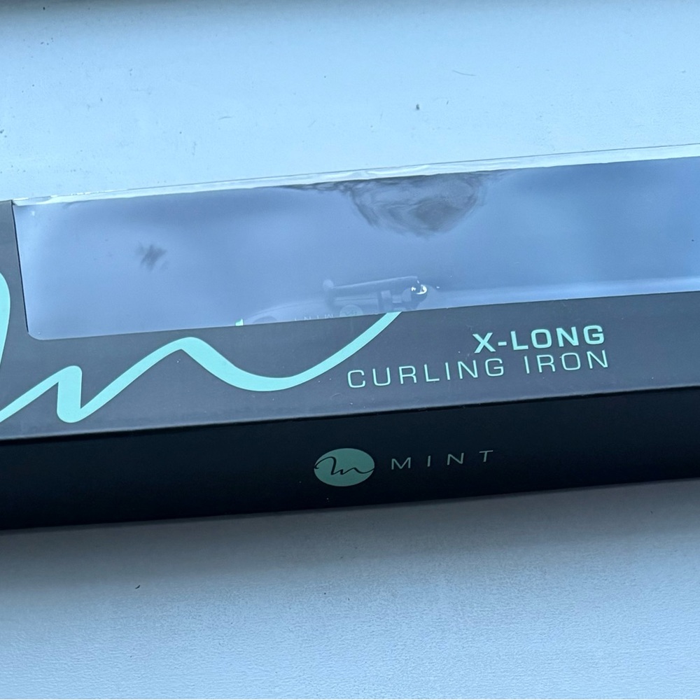 Mint X-Long Black Curling Iron